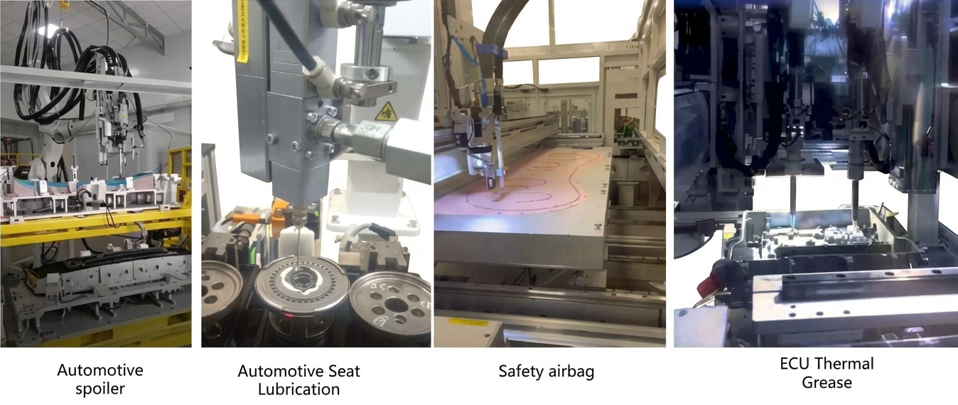 Typical Dispensing Solutions For Automotive Parts