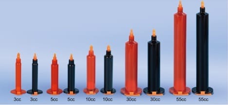 UV Syringe Barrels for Adhesive